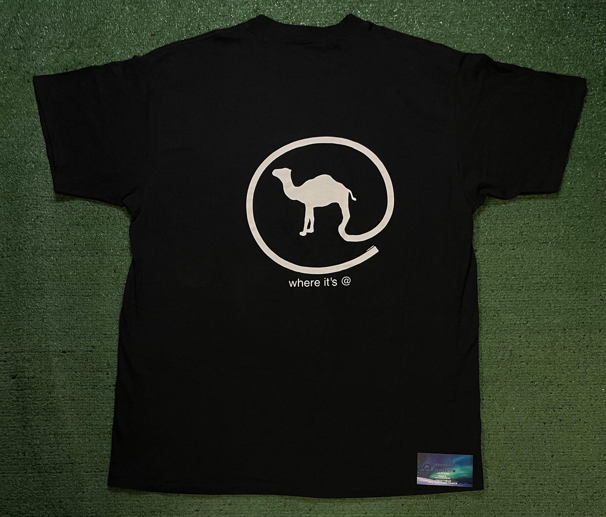 Vintage 1990s camel cigarettes Where it’s @ tee