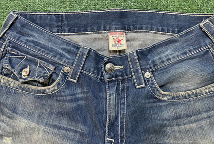 True Religion straight leg jeans