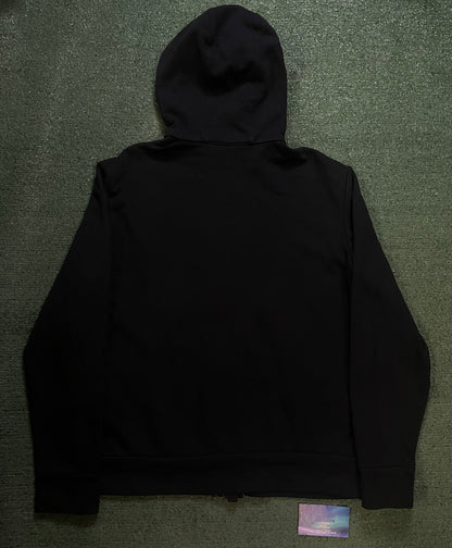 Moncler tricolor zip up hoodie