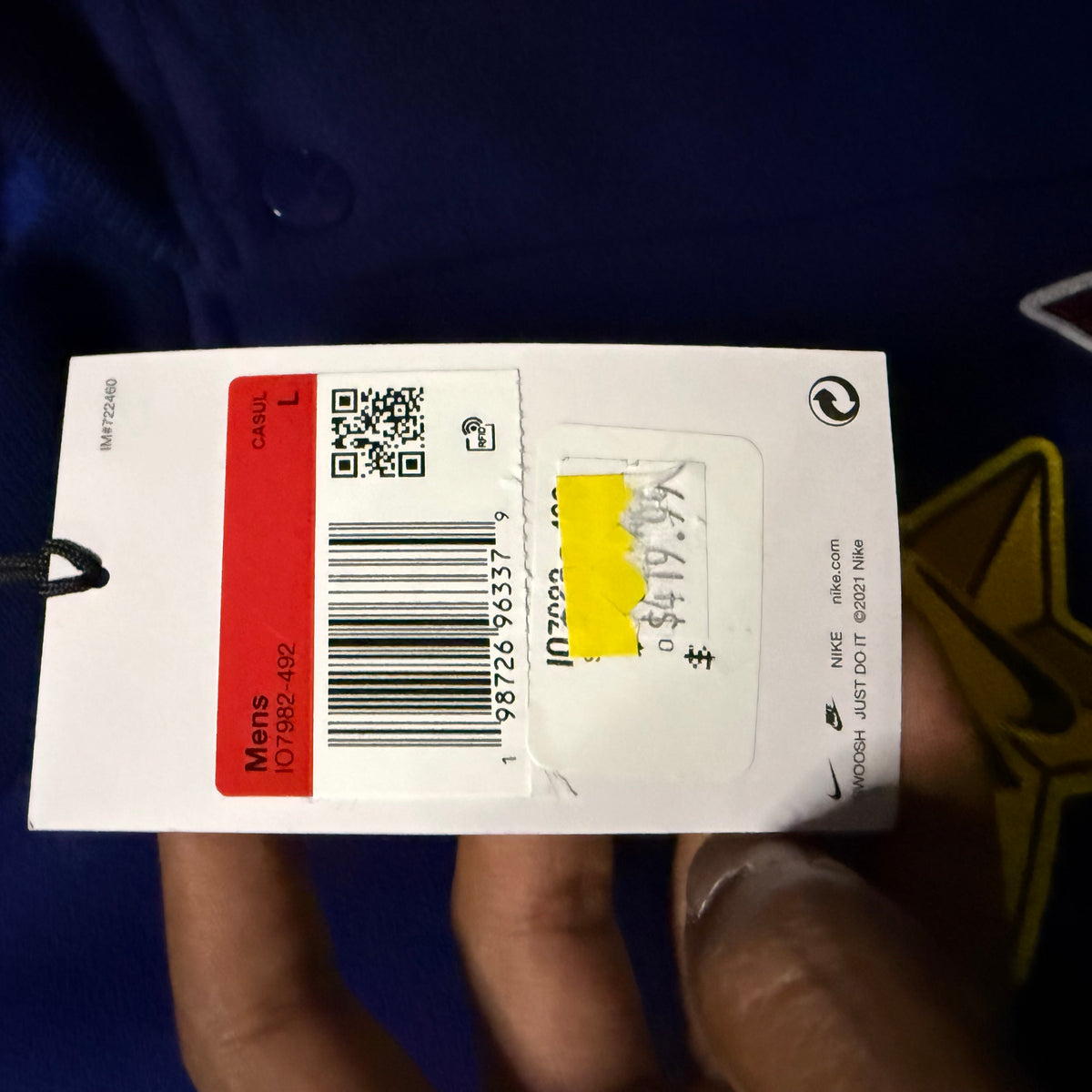 Nike X Yu-Gi-Oh Destroyer Jacket Blue Void