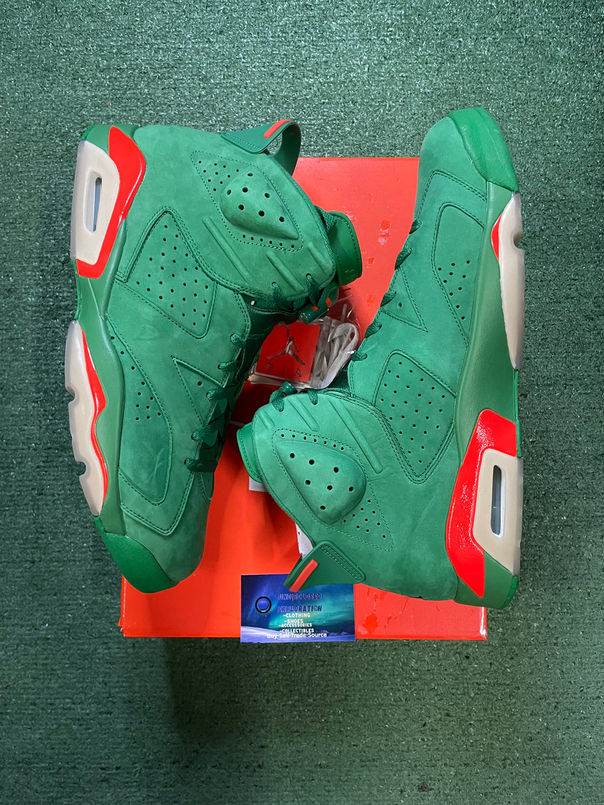 Air Jordan 6 Gatorade green
