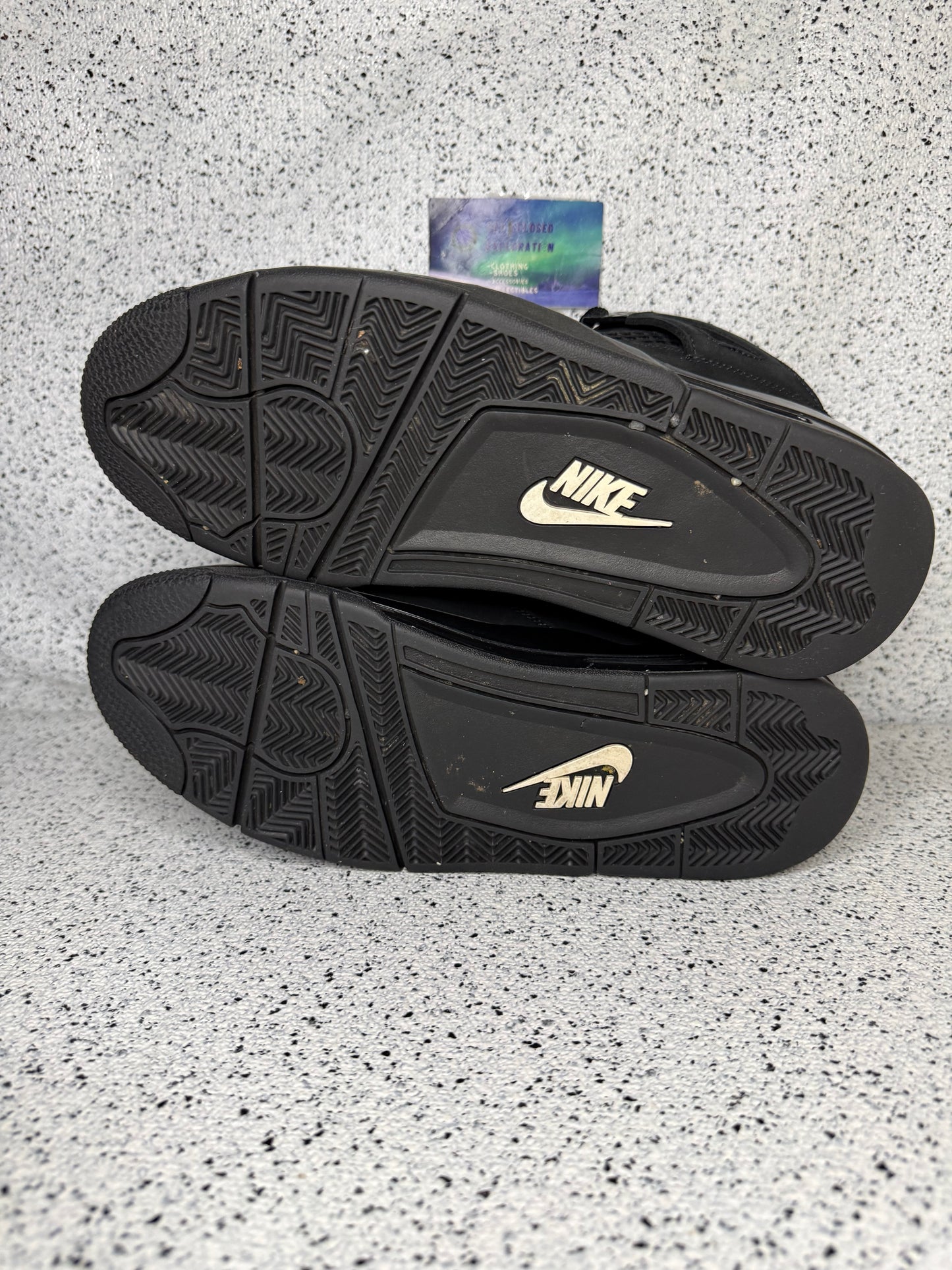 Jordan 4 Black Cat 10.5 Men/12 Women “Preowned”