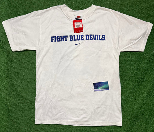 Vintage Duke Blue Devils Center Swoosh Shirt