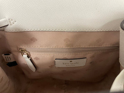 Kate Spade Lizzi white backpack