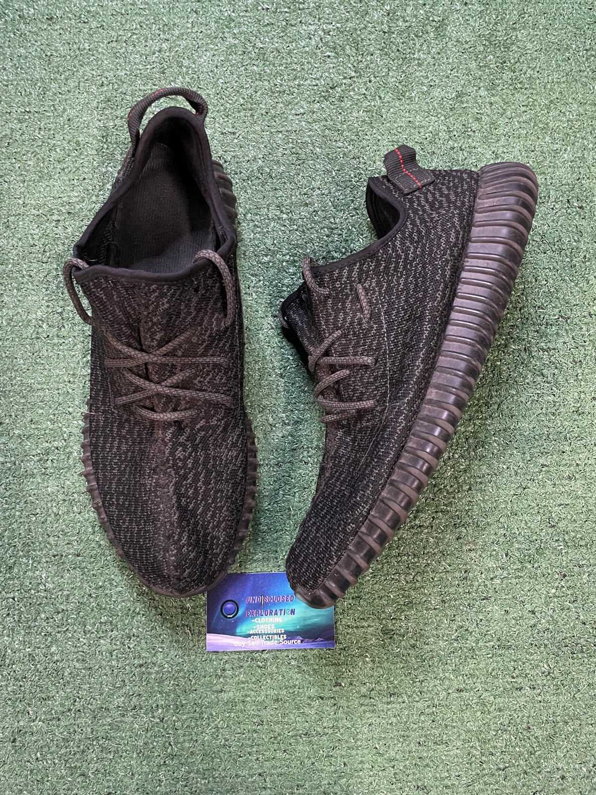 Adidas Yeezy 350 2015 pirate black size 12men/13.5women