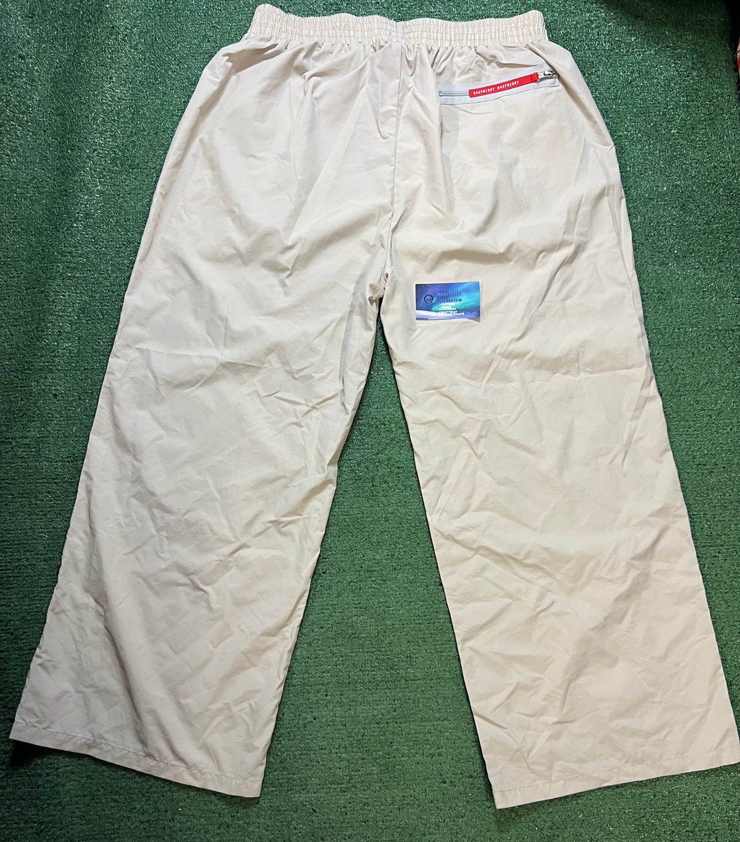 Gv Gallery raspberry beige nylon pants