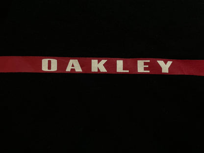 Oakley black and red hoodie