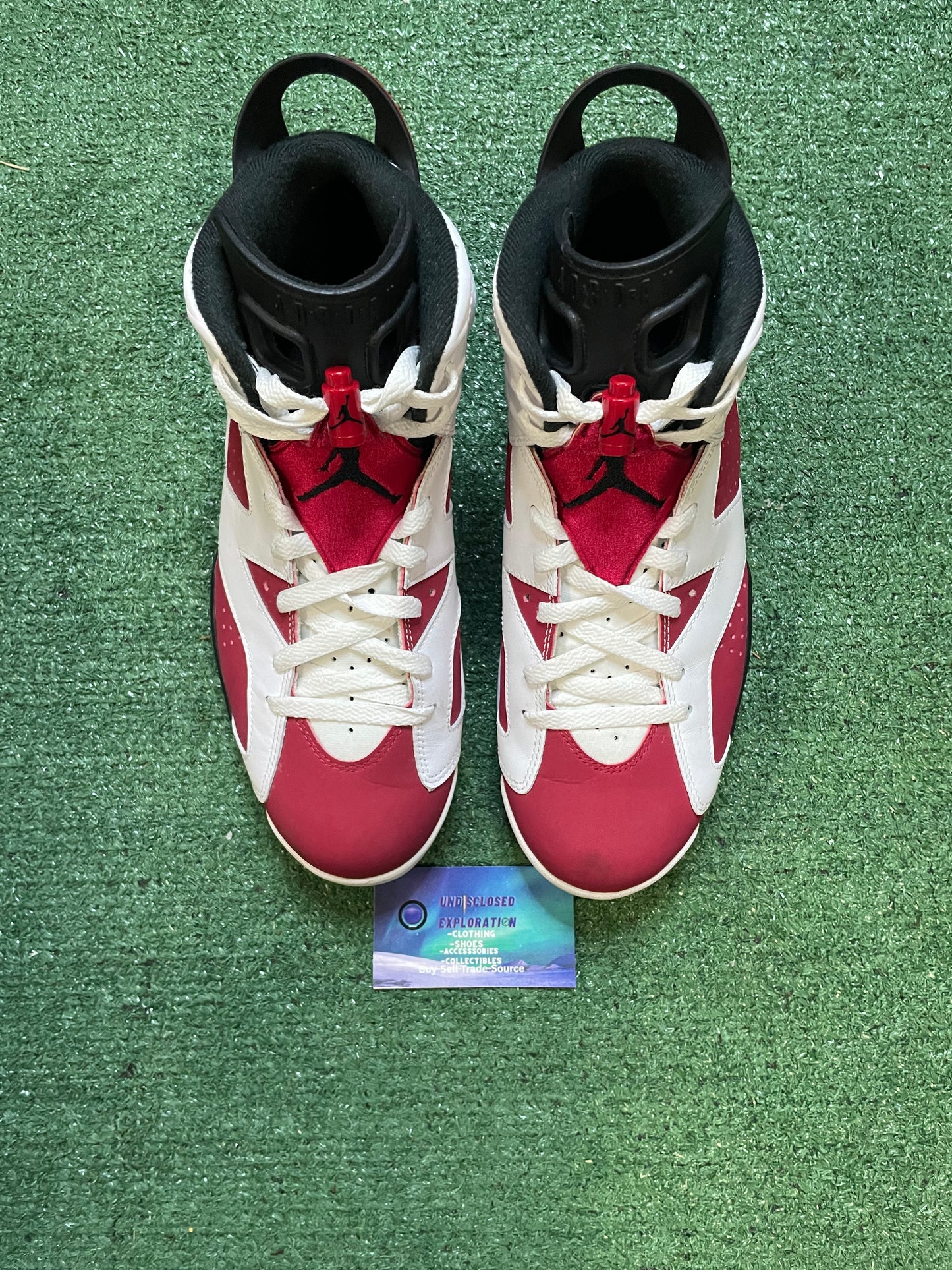 Jordan 6 carmine 2014 size 10.5men/12women