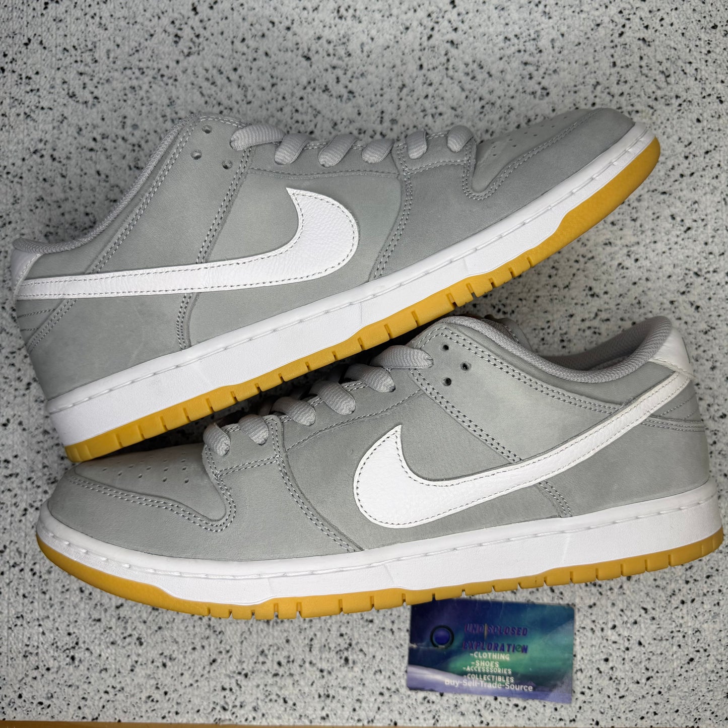 Nike Dunk SB Low Pro ISO Wolf Grey 13 Men “Preowned”