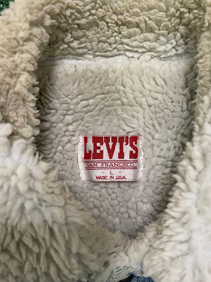 Vintage 1980s Levi’s Sherpa jean jacket