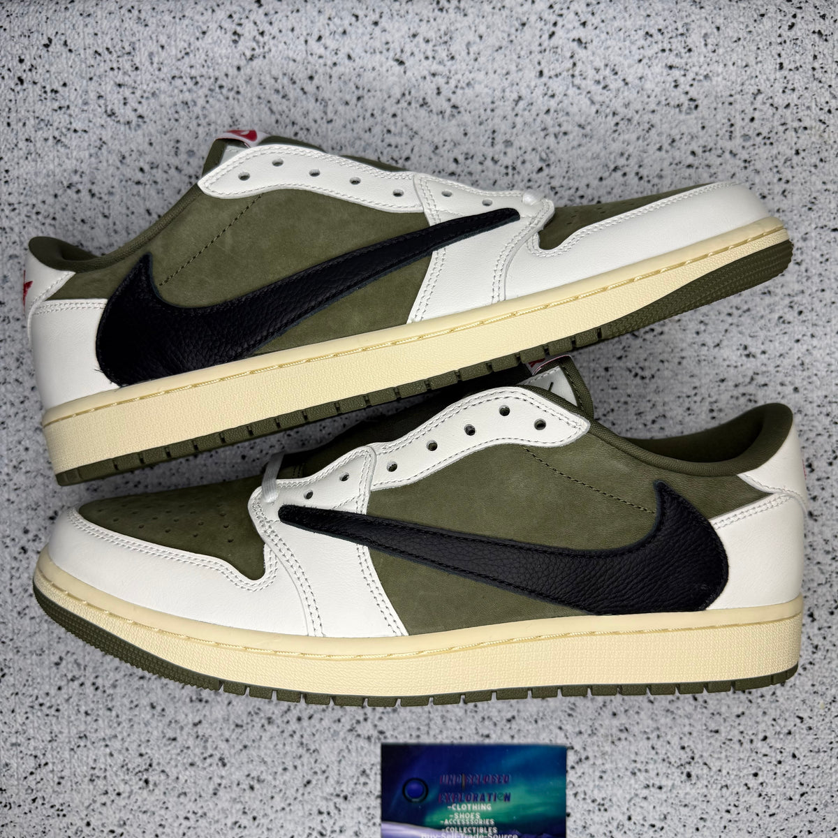 Jordan 1 Low Travis Scott Medium Olive