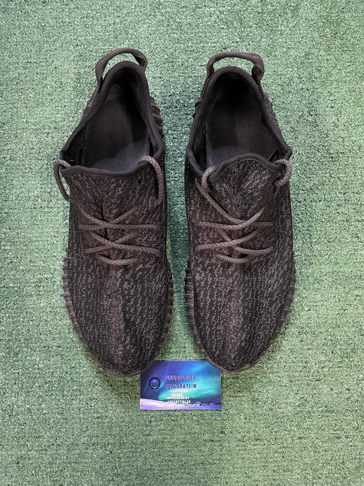 Adidas Yeezy 350 2015 pirate black size 12men/13.5women