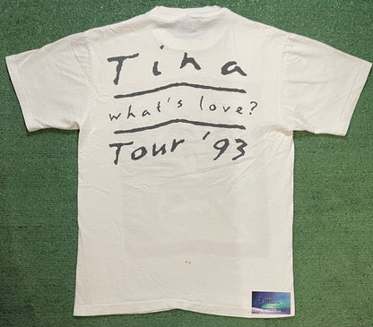 Vintage 1990s Tina Turner what’s love tour tee