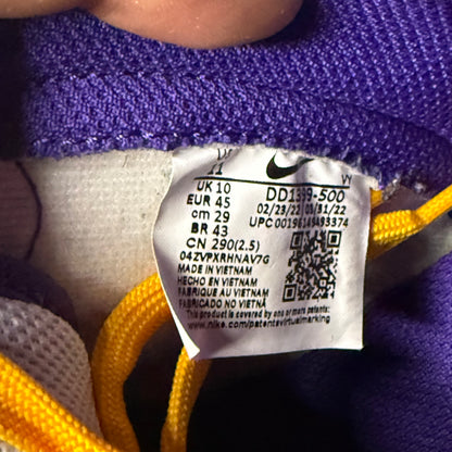 Nike Dunk High Lakers 11 Men “Preowned”