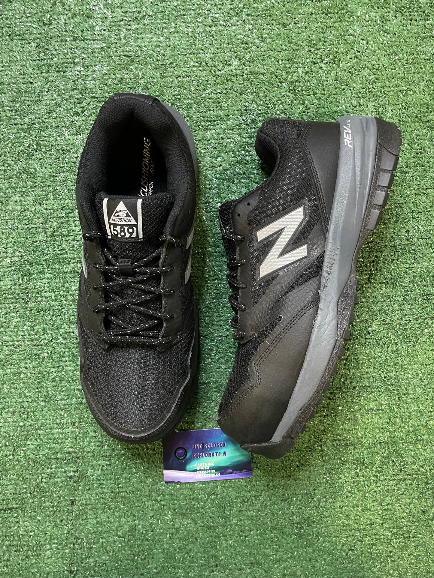 New Balance 589V1 black Composite toe size 10.5men/12women