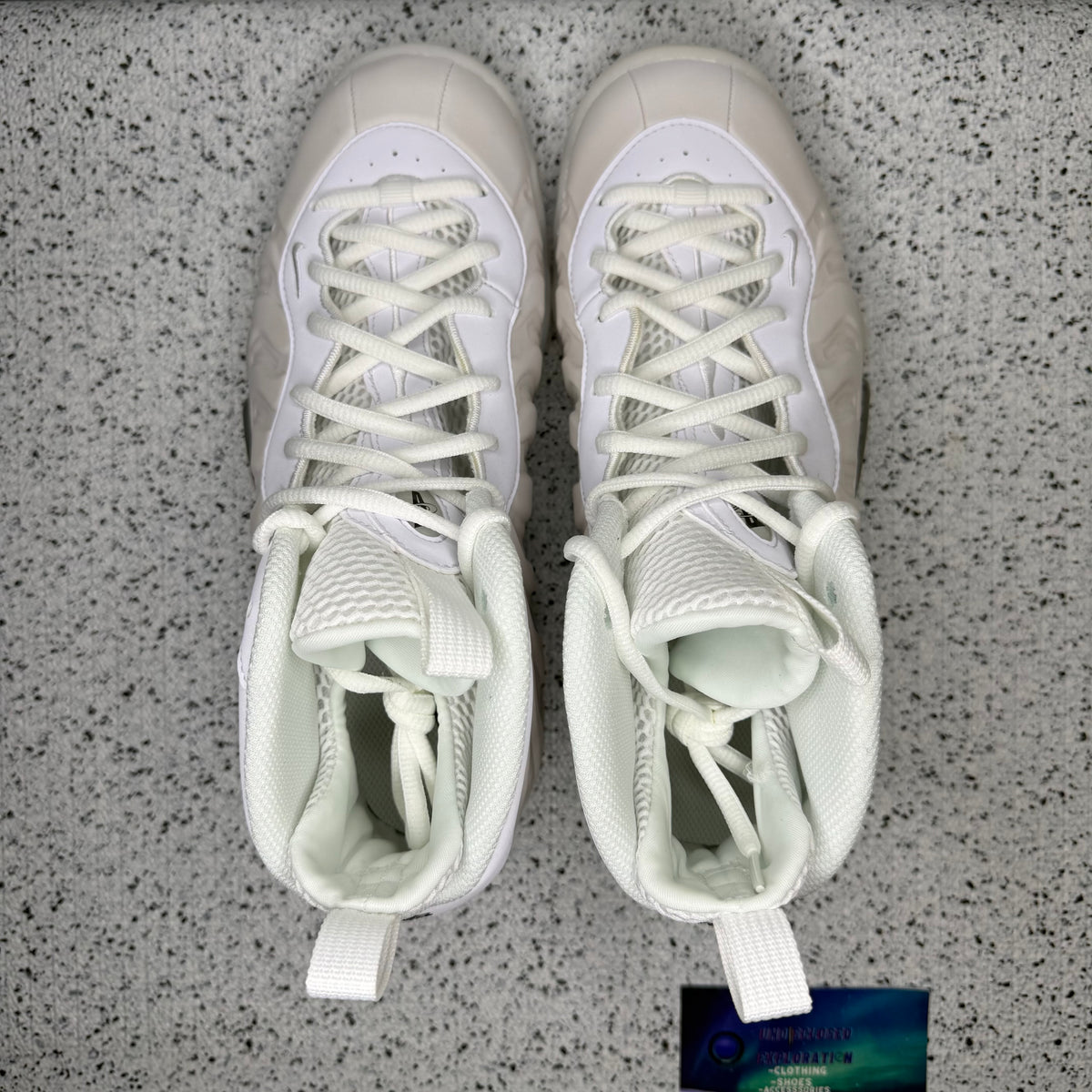 Nike Foamposite Triple White