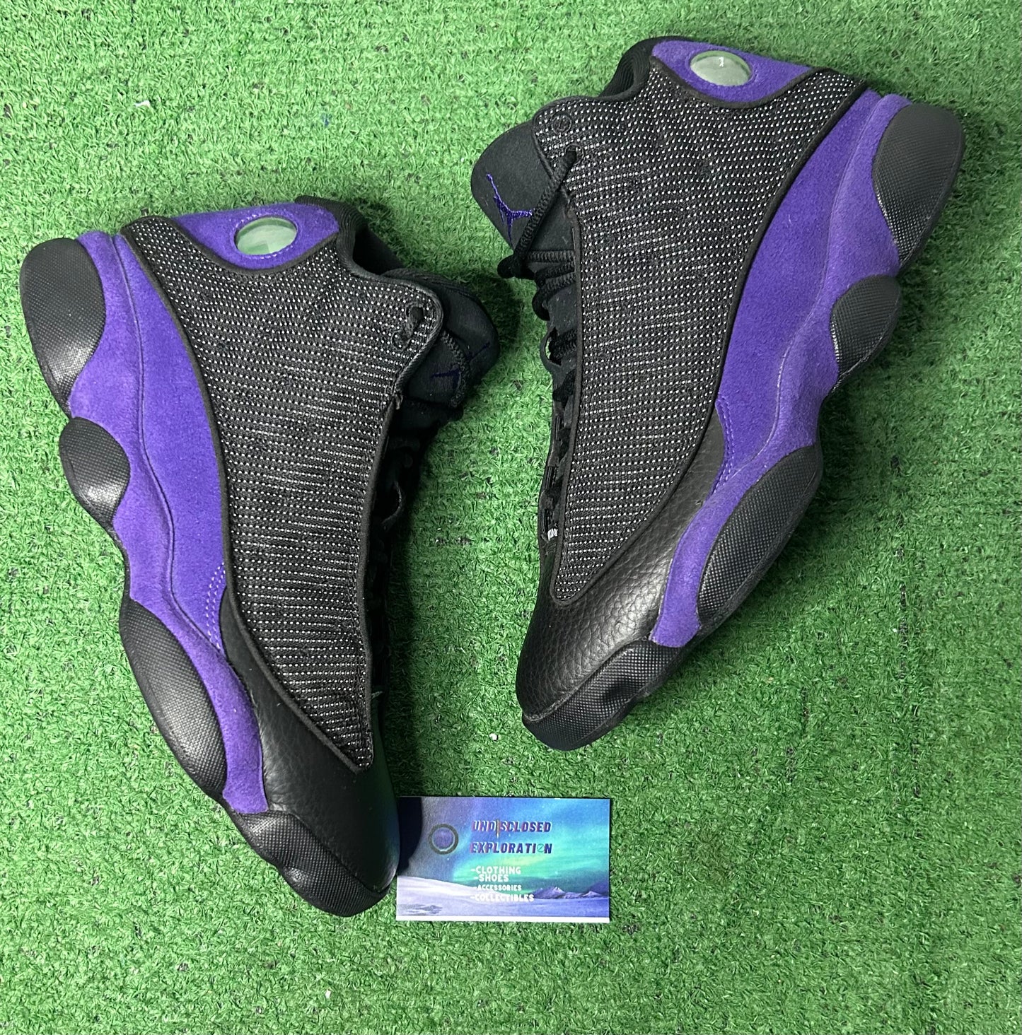 Jordan 13 court purple size 8men/9.5women