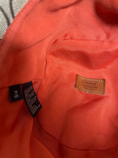 Vintage Coach monogram bucket hat