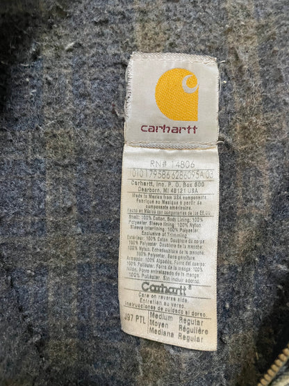 Vintage 2000s Carhartt moss green Detroit jacket