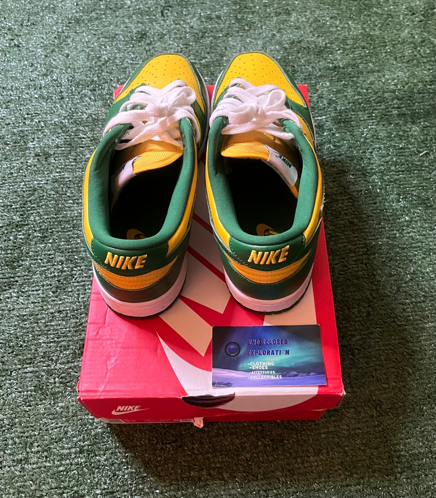 Nike Dunk low Brazil 2020 size 8men/9.5women