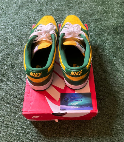 Nike Dunk low Brazil 2020 size 8men/9.5women