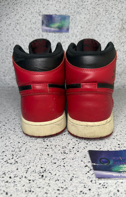 Jordan 1 Bred 2013 9.5 Men/11 Women “Preowned”