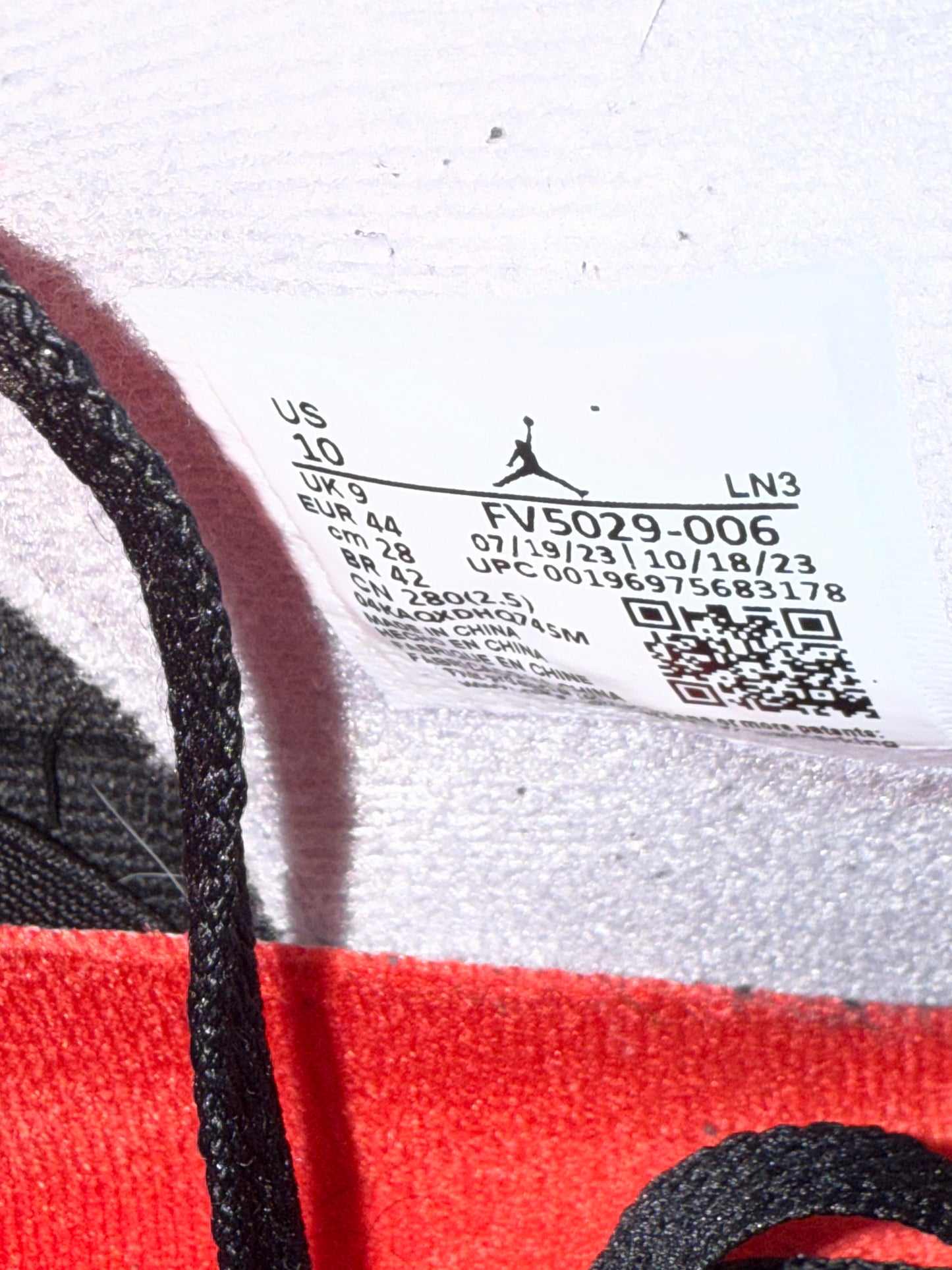 Jordan 4 Bred Reimagined 10 Men/11.5 Women “Preowned”