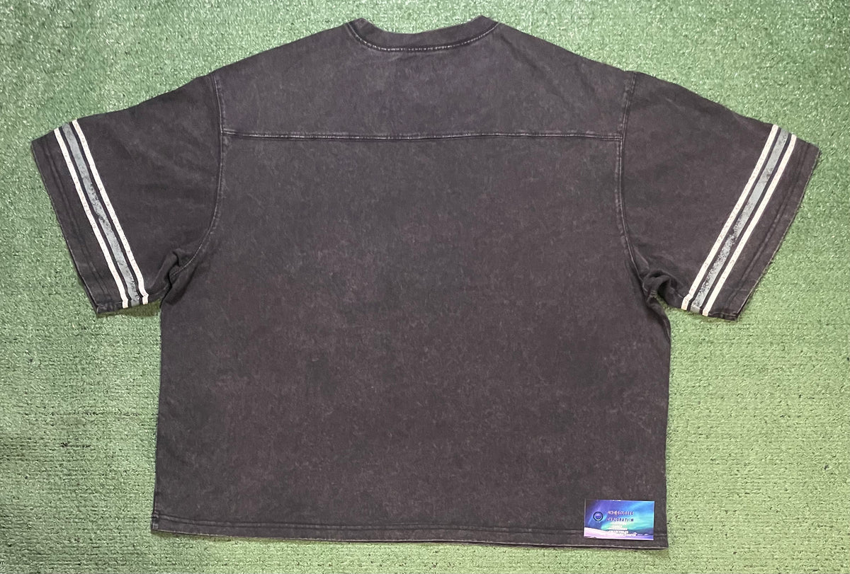 True Religion world tour grey tee