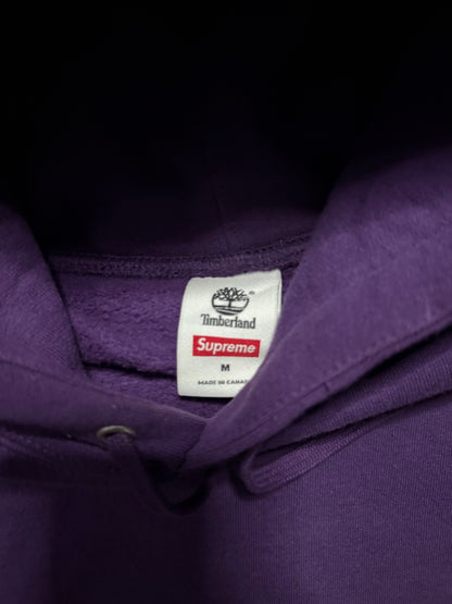 Supreme Timberland Hoodie Purple