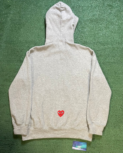Nike X Comme Des Garçons grey hoodie