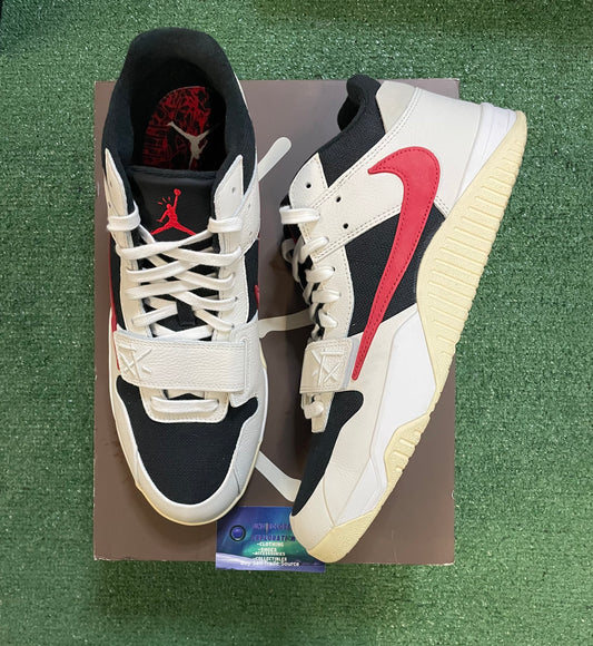 Travis Scott Jordan Jumpman Jack university red size 15men/16.5women