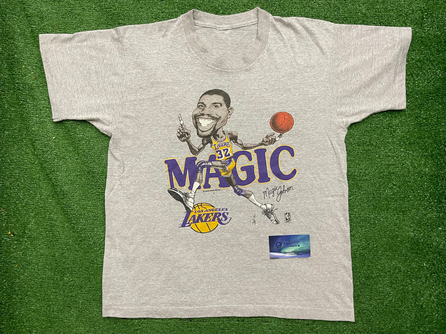 Vintage Los Angeles Lakers Magic Johnson Shirt Size x-Large