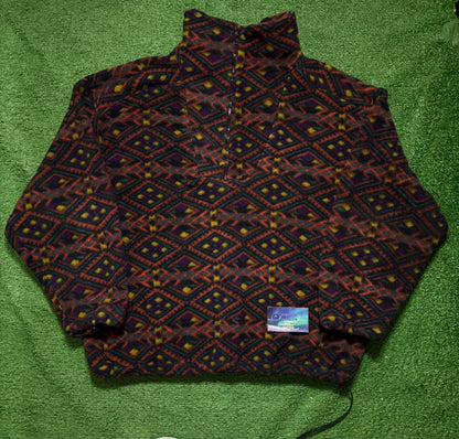 Vintage Aztec Print Fleece