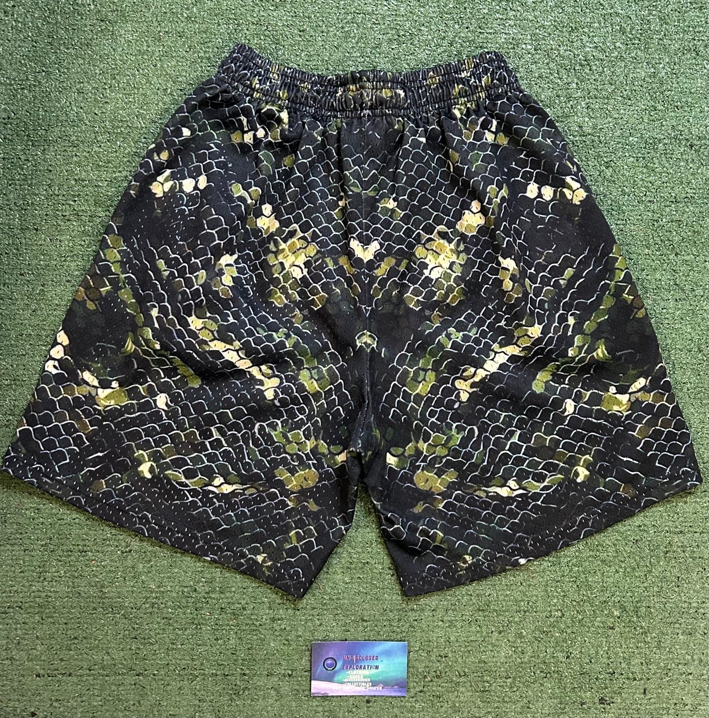 Lucky dog snakeskin shorts