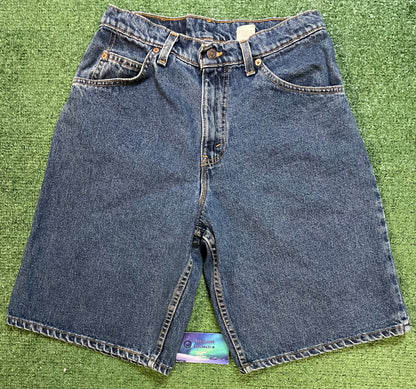 Vintage 1990s Levi 565 Orange tab Jean shorts
