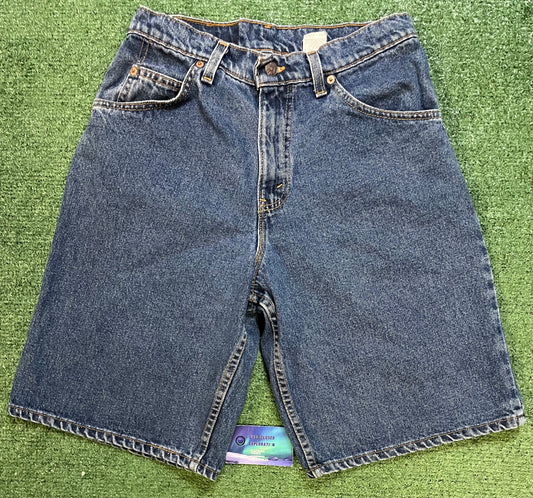 Vintage 1990s Levi 565 Orange tab Jean shorts