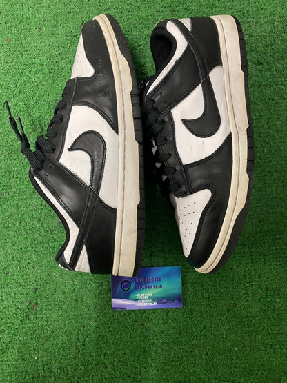 Nike dunk low panda white black size 9.5men/11women