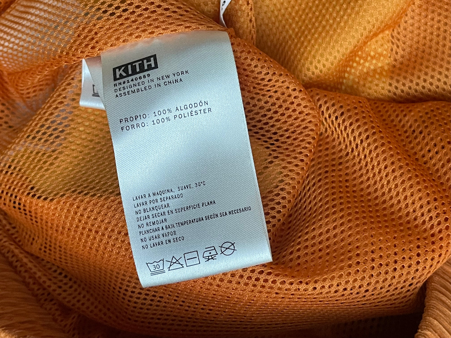 Kith Mixed Micro Cord Linden Retro Quarter Zip Aura