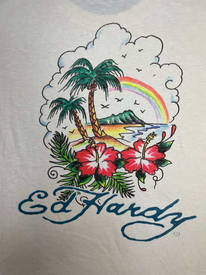Ed Hardy x Siberia hills paradise tee