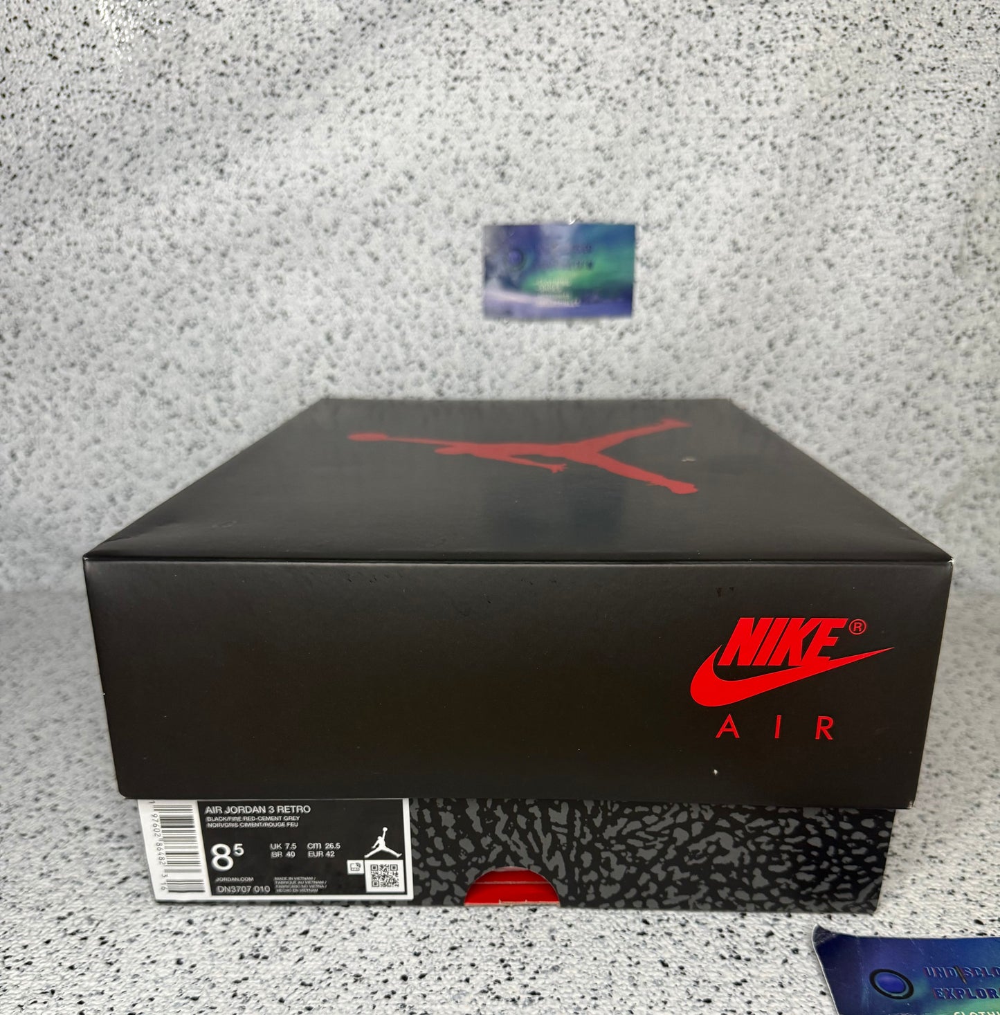 Jordan 3 Black Cement