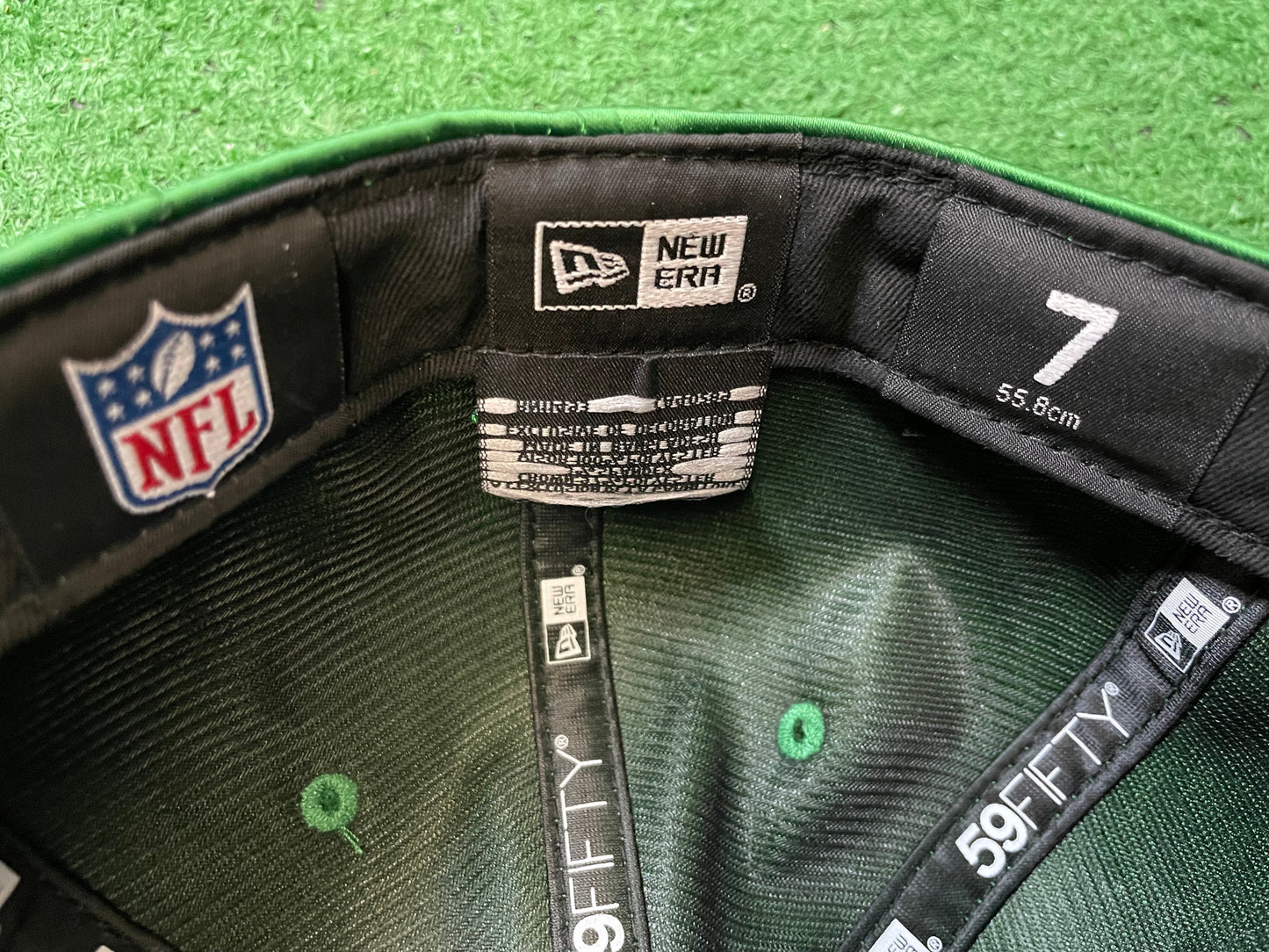 Seattle Seahawks satin fitted hat