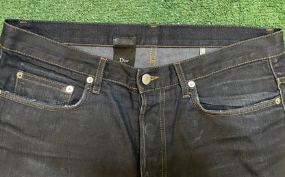 Christian Dior homme indigo denim