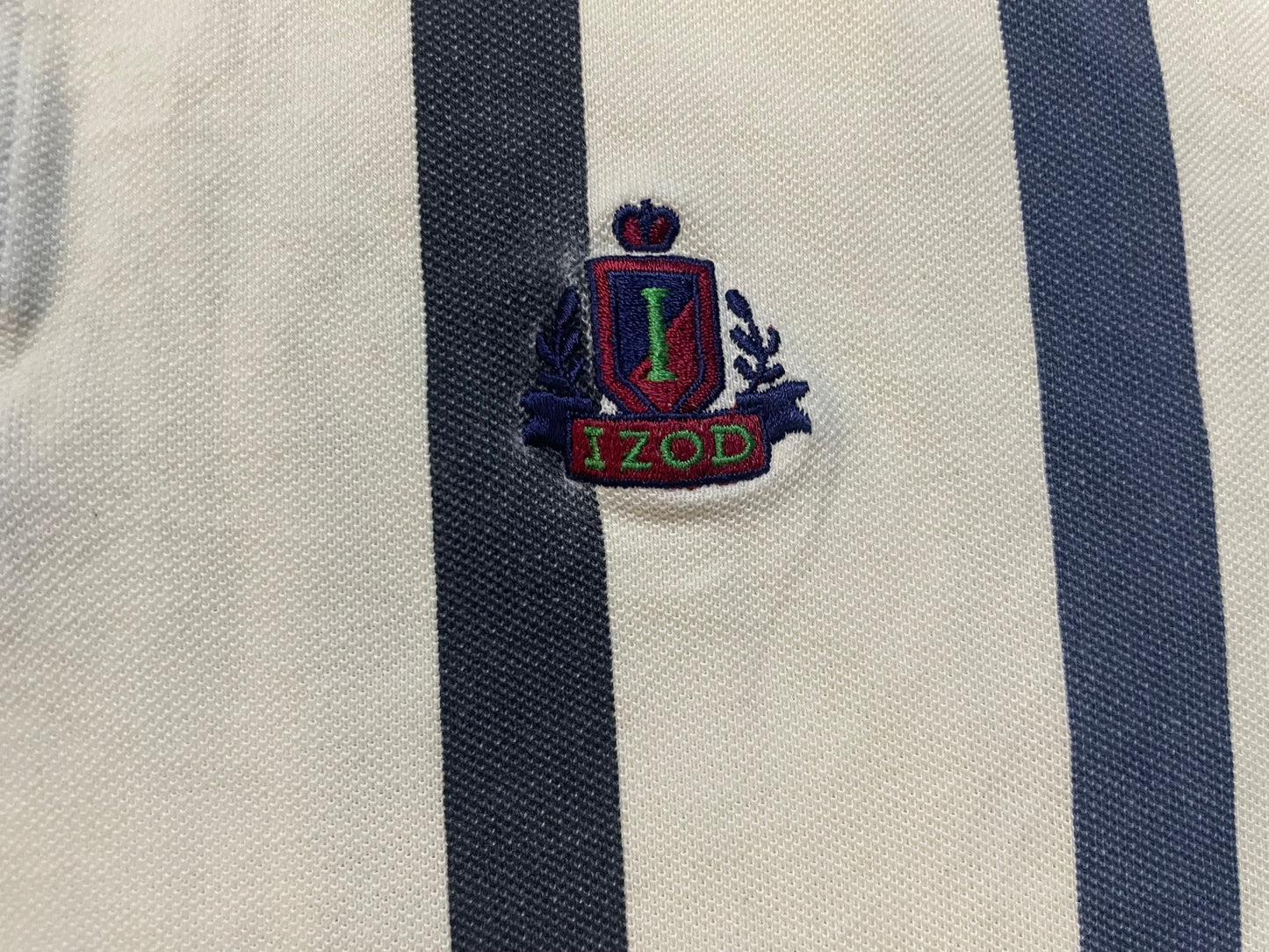 Vintage 1990s IZOD striped polo