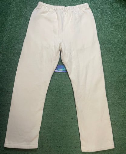 Fear Of God Essentials cream sweatpants