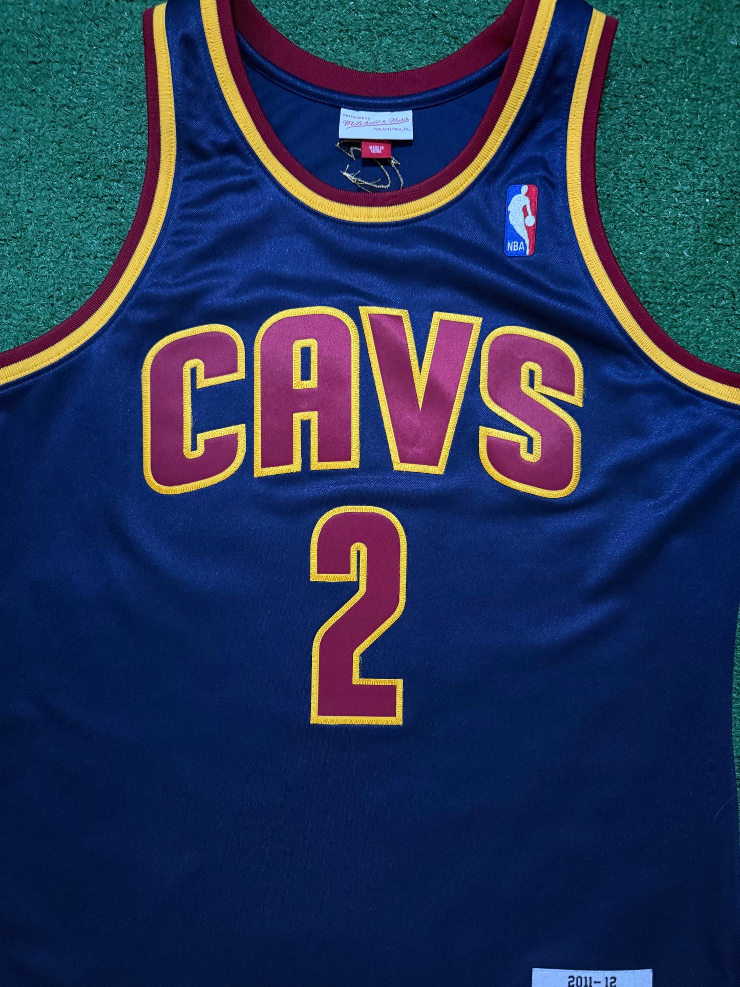 Kyrie Irving Rookie 2011-12 Cleveland Cavaliers Mitchell & Ness Authentic Jersey