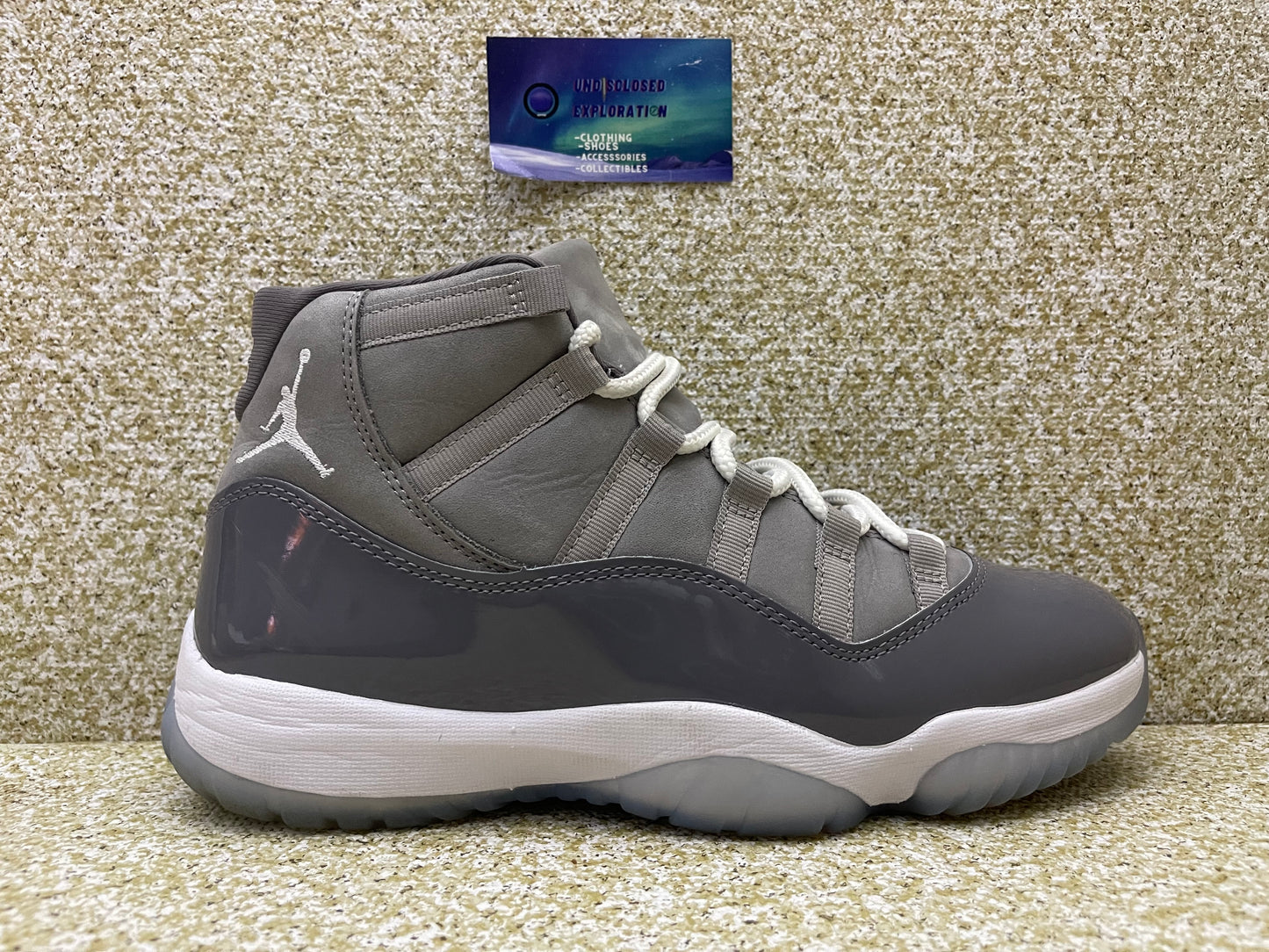 Jordan 11 Cool Grey 10 Men/11.5 Women “Preowned”