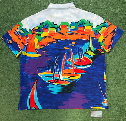 Polo Ralph Lauren vista sail print polo