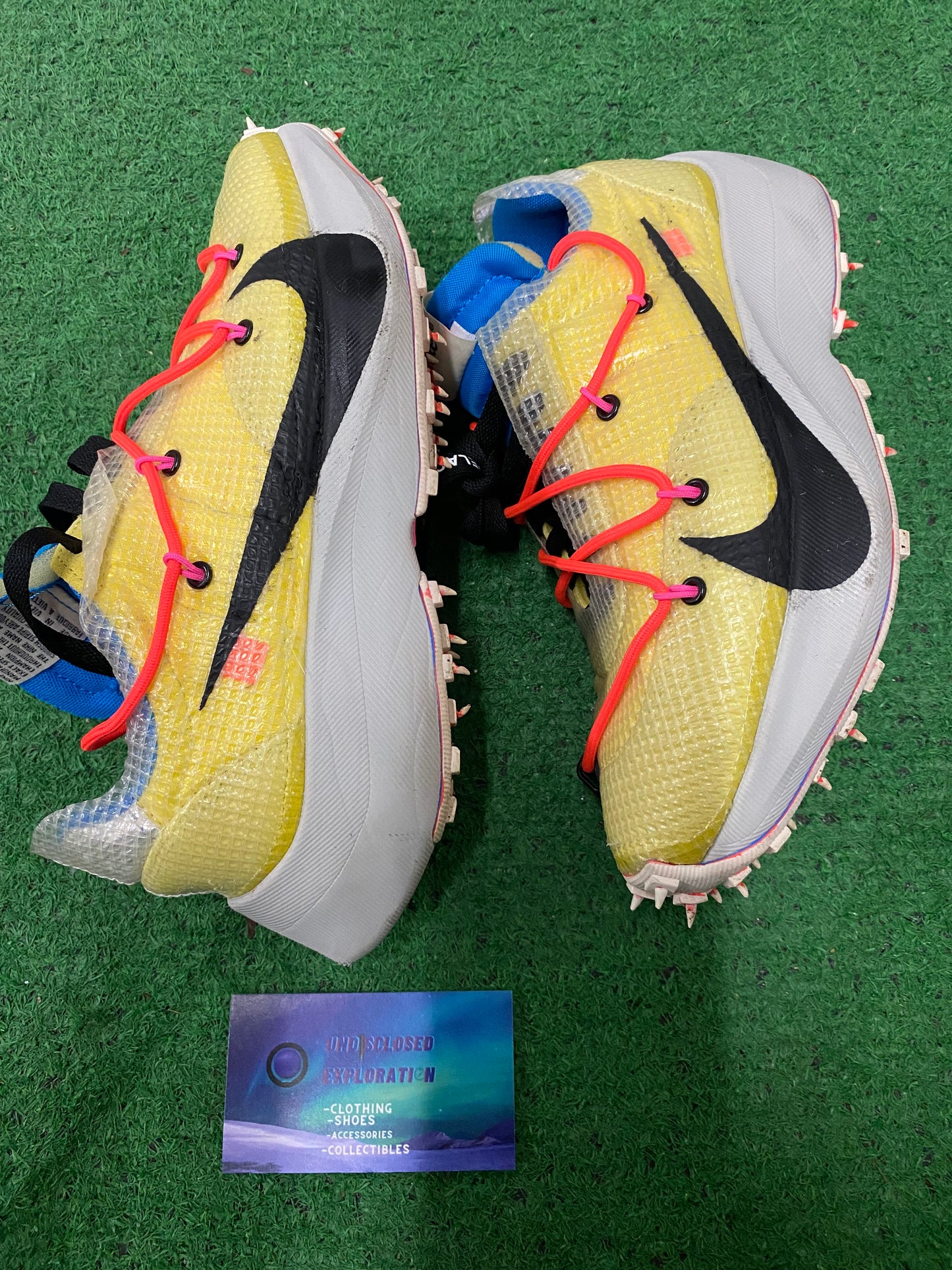 Off white X vapor street tour yellow size 6men/7.5women