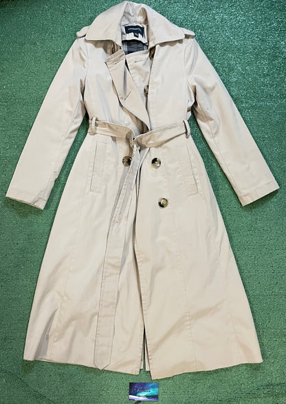 London Fog beige trench coat