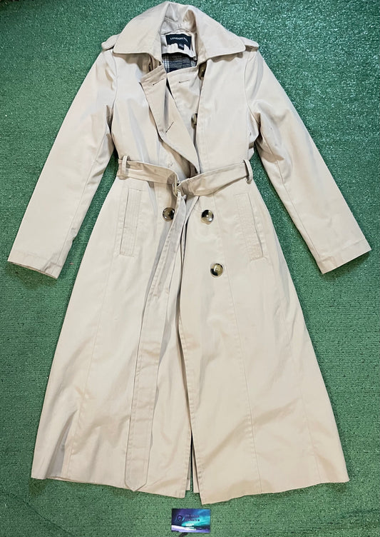 London Fog beige trench coat